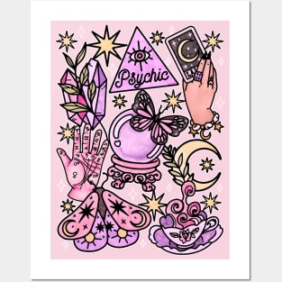 Whimsical Witch Posters and Art